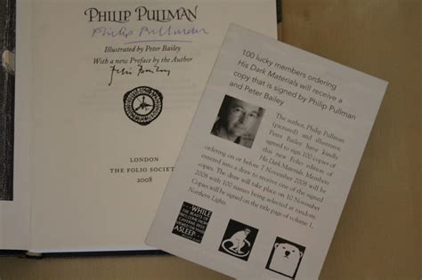 His Dark Materials First Folio Society Illustrated Edition