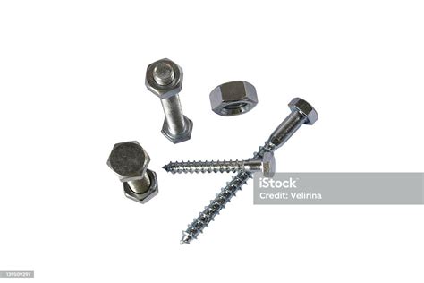 Assorted Screws Nuts And Bolts Stock Photo - Download Image Now - Bolt ...