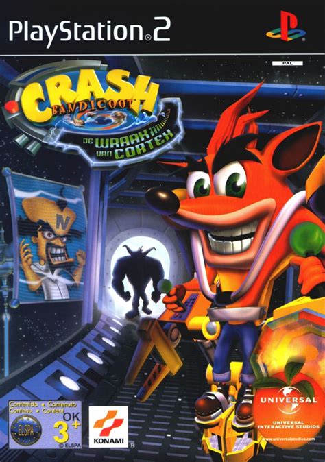 12745 Crash Bandicoot The Wrath Of Cortex Playstation 2 Front Cover ...