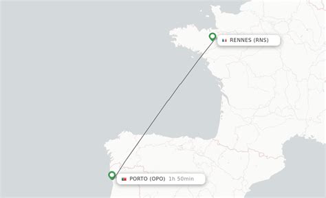 Direct Non Stop Flights From Rennes To Porto Schedules