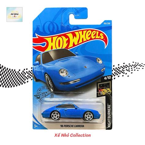 Xe mô hình Hot Wheels basic 96 Porsche Carrera Shopee Việt Nam