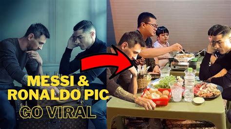 Messi And Ronaldo Playing Chess On Louis Vuitton Go Viral Youtube