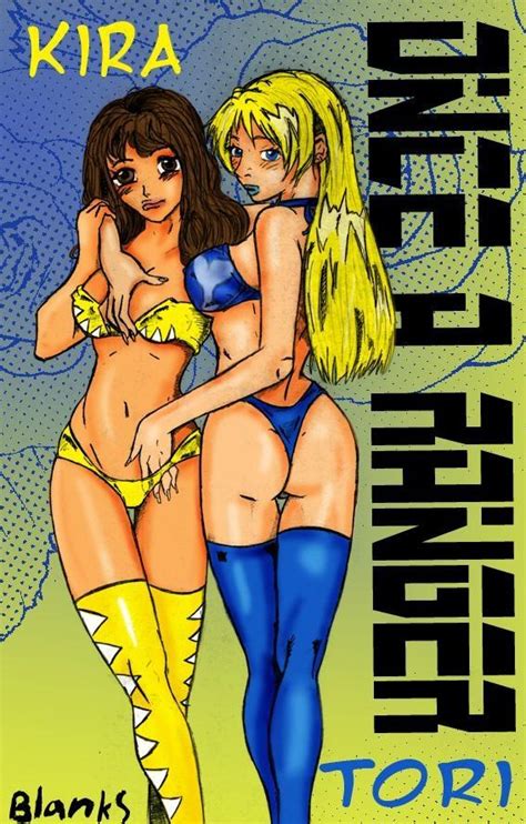 Rule 34 2girls Bikini Blue Ranger Bra Breasts Brown Hair Female Female Only Kira Ford Legs