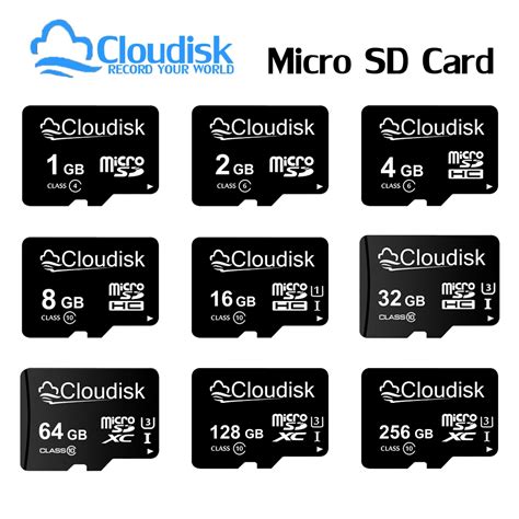 Clouddisk Karta Pami Ci Micro Sd U Gb Gb Gb Gb V C Gb