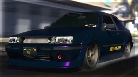 Karin Futo Customizations Toyota Ae86 Gta 5 Online Youtube