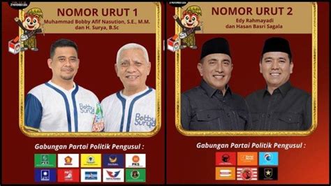 Hasil Survei Elektabilitas Pilkada Sumut Bobby Nasution Vs Edy