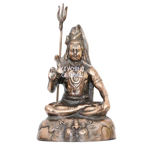 Brass Shiva Statue Temple At Rs 300 Idol In Mumbai ID 20483599855