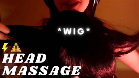 Asmr Fast And Aggressive Scalp Scratching Massage Wig Scratching