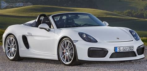 Porsche Boxster Spyder 981 Specs 2015 2016 Performance Dimensions