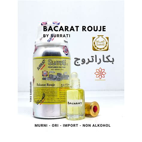 Jual Bibit Parfum SURRATI BAKARAT ROUJE Murni Ori IMPORT Arab Saudi Non