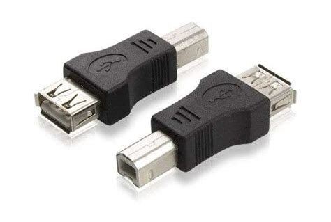 Купить переходник USB(f) Type A - USB(m) Type B в Алматы. USB A/B