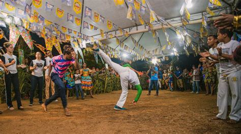 Arrai Em Arapiraca Mescla Duas Belas Dan As Forr E Capoeira