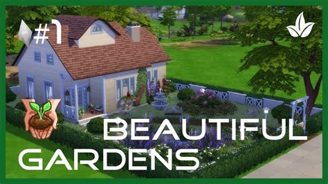 Sims Beautiful Gardens Basic Garden Tutorial Speed Deco