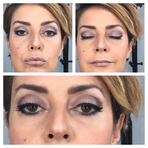 Maquillaje De D A En Tonos Berenjena Y Nude