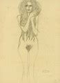 Female Nude From The Front Gustav Klimt Wikigallery Org The