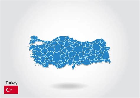 100 000 Turkey Map Blue Vector Images Depositphotos