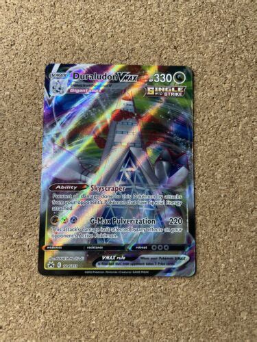 Pok Mon Tcg Duraludon Vmax Crown Zenith Holo Ultra Rare Nm Ebay