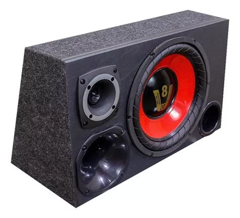 Caixa Som Automotivo Trio Completa Subwoofer Gm Corsa