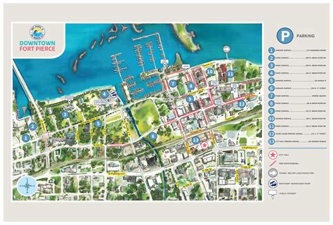 Mapa De Fort Pierce, Florida