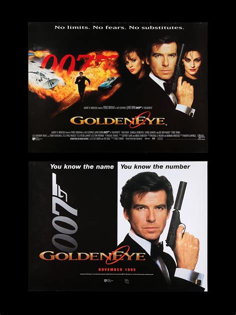 James Bond Goldeneye Poster