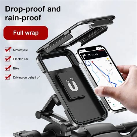 Support De T L Phone Portable Tanche Pour Moto Et V Lo Support De T L