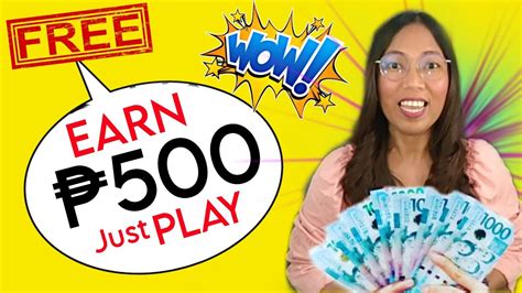 FREE Just Play Earn 500 Pesos New Earning App 2023 No Puhunan