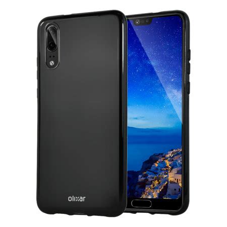 Olixar Flexishield Huawei P Case Solid Black