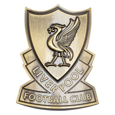 Liverpool Crest Magnet Vintage Gold