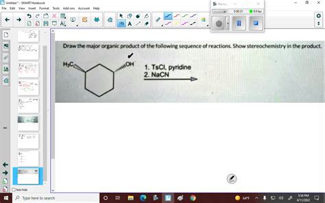 Solved Draw The Product Of The Reaction Shown Below Ignore Inorganic