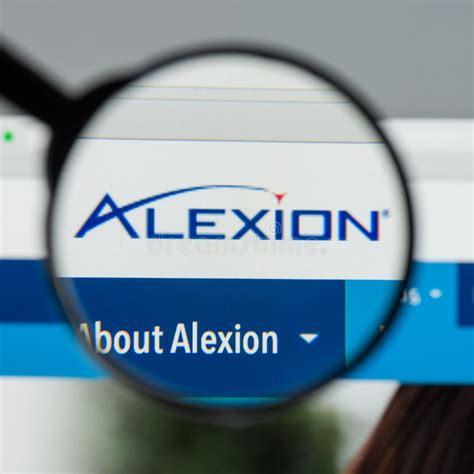 Alexion Pharmaceuticals Company Logo Editorial Image - Image of global ...