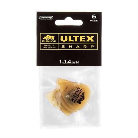 Dunlop Ultex Sharp Pick Mm Pack Reverb