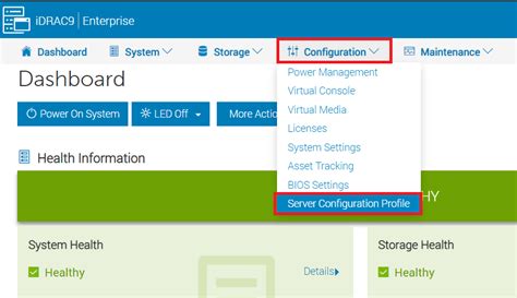 iDRAC: Export and import iDRAC configuration information | Dell US