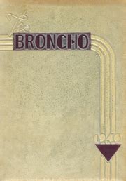 Bethany High School - Broncho Yearbook (Bethany, OK), Covers 1 - 10