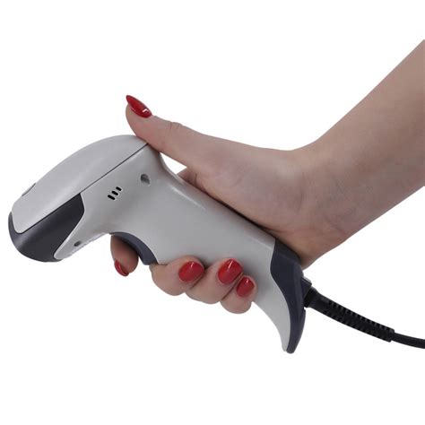 Проводной сканер штрих-кода MERTECH 2310 P2D SUPERLEAD USB White 3m ...