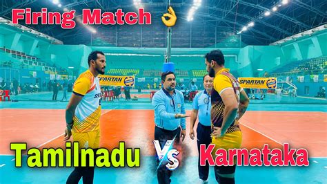 Firing Match Tamilnadu Vs Karnataka Set Th Senior