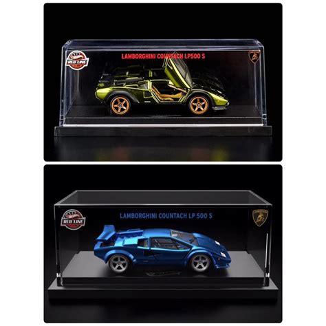 Hot Wheels 風火輪 RLC限定 LAMBORGHINI COUNTACH LP S 綠 藍 蝦皮購物