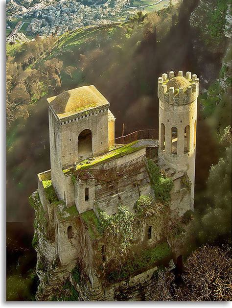 Erice Castle, Sicily, Italy