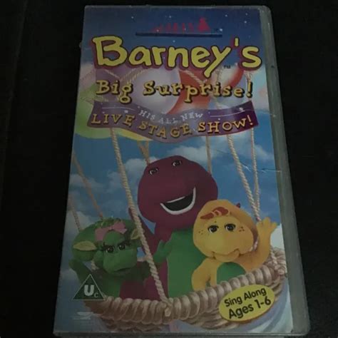 BARNEY'S BIG SURPRISE (VHS 2001) EUR 5,80 - PicClick IT