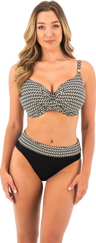 Fantasie Koh Lipe Uw Full Cup Bikini Top Dames Bikinitopje Black And