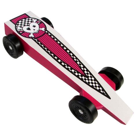 Heartbreaker Pinewood Derby Car Kit For Girls Pinewood Derby Cars