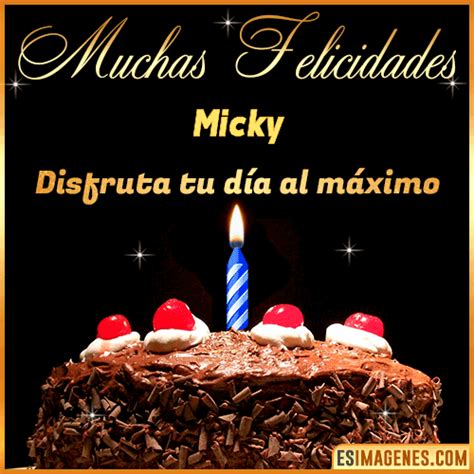 ºº Feliz Cumpleaños Micky 30 Tarjetas y