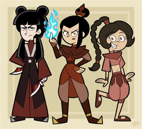 C ‘fop Style Mai Azula And Ty Lee Atla By Dont