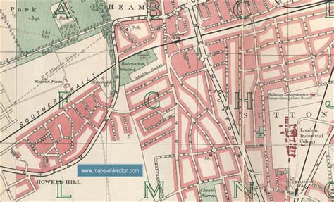 Map of Sutton, London