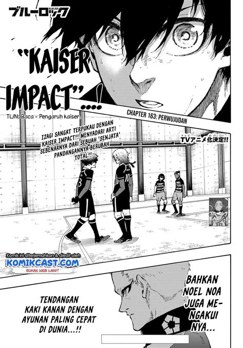 Komik Blue Lock Chapter Bahasa Indonesia Komikindo