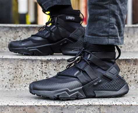 Nike Air Huarache Gripp Blackblack Black White Vegnonveg