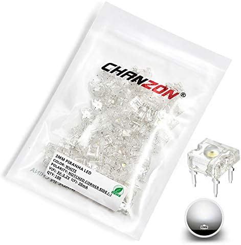 Amazon Chanzon Pcs Mm Piranha Superflux White Led Diode