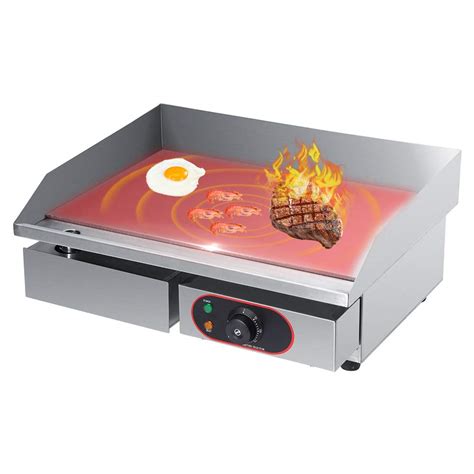 Buy Large Electric Griddle Hot Cooking Plate Commercial Stainless