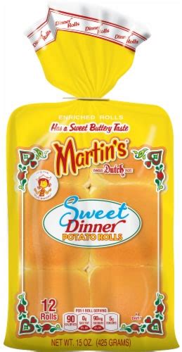 Martin S Sweet Dinner Potato Rolls Ct Oz Kroger