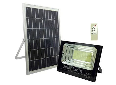 Ripley FOCO REFLECTOR SOLAR INT Y EXT 200 W CONTROL PANEL