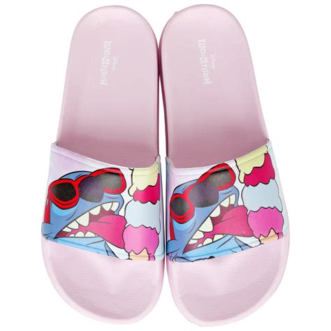 Disney Lilo And Stitch Summer Treat Women S Flip Flop Slides